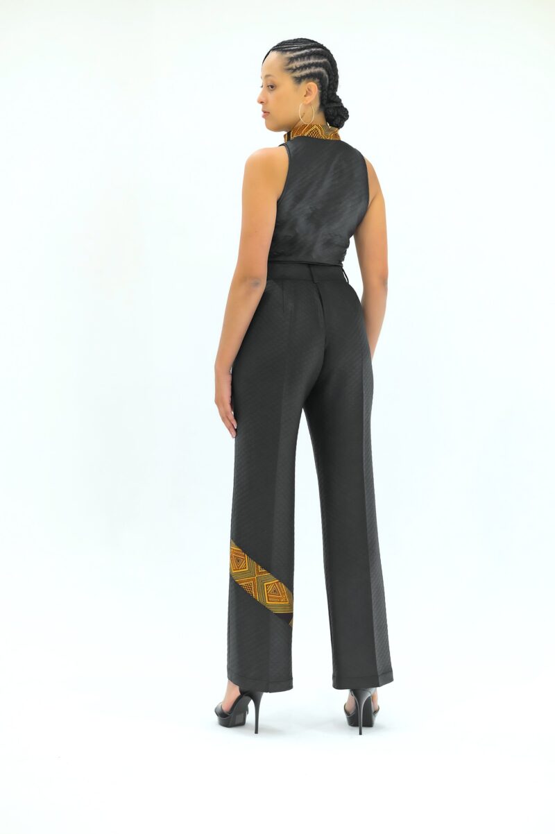 Ensemble Femme « Élégance Afrofusion » – Pantalon & Top Assorti