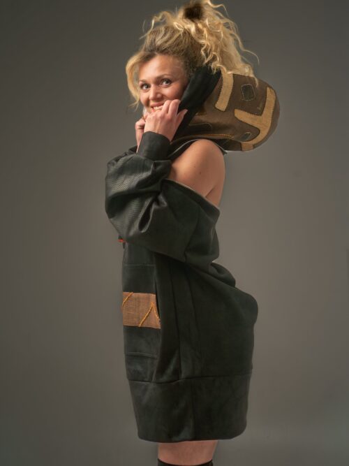 HOODIE OVERSIZE – RAW STATEMENT