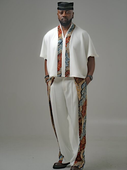 NZAÉ – Cape Homme en Crêpe & Wax