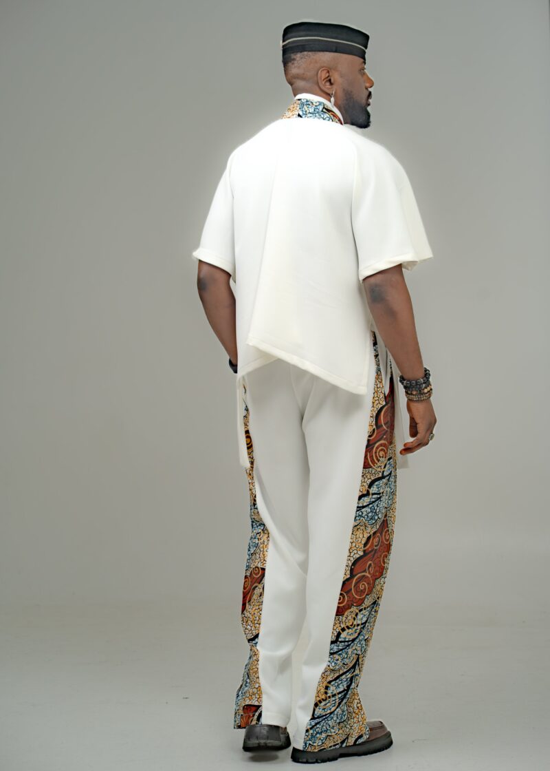 NZAÉ – Cape Homme en Crêpe & Wax