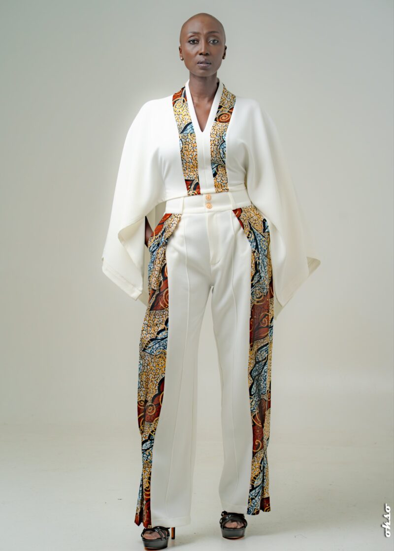 NZAÉ – Pantalon Élégance over size wax.