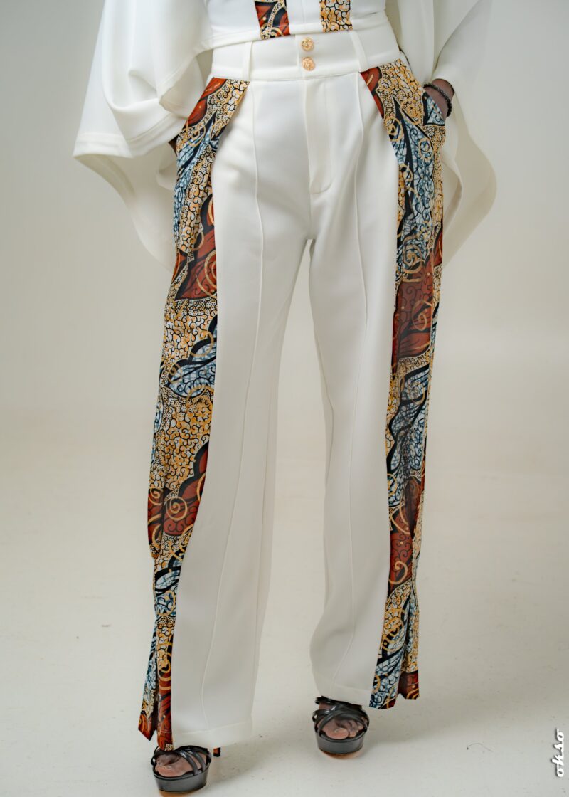 NZAÉ – Pantalon Élégance over size wax.