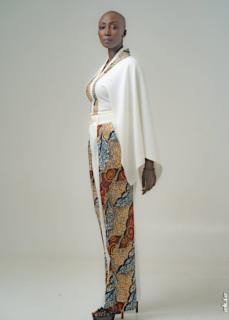 NZAÉ – Pantalon Élégance over size wax.