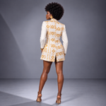Mwasi – Blazer femme en Kente du Ghana