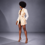 Mwasi – Blazer femme en Kente du Ghana